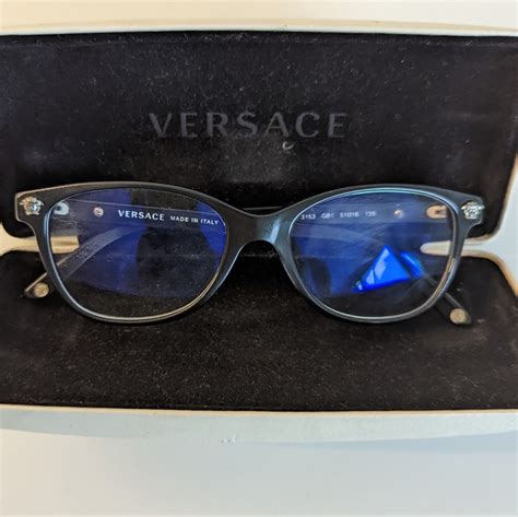 versace glasses mod 3153|Versace Eyeglasses VE 3153 BLACK 945 VE3153 .